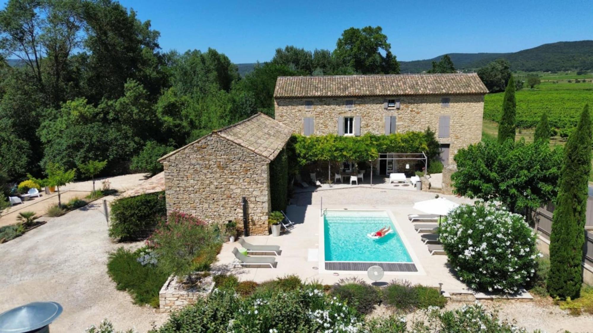 Le Gite De Montagnac La Roque-sur-Ceze Exterior photo