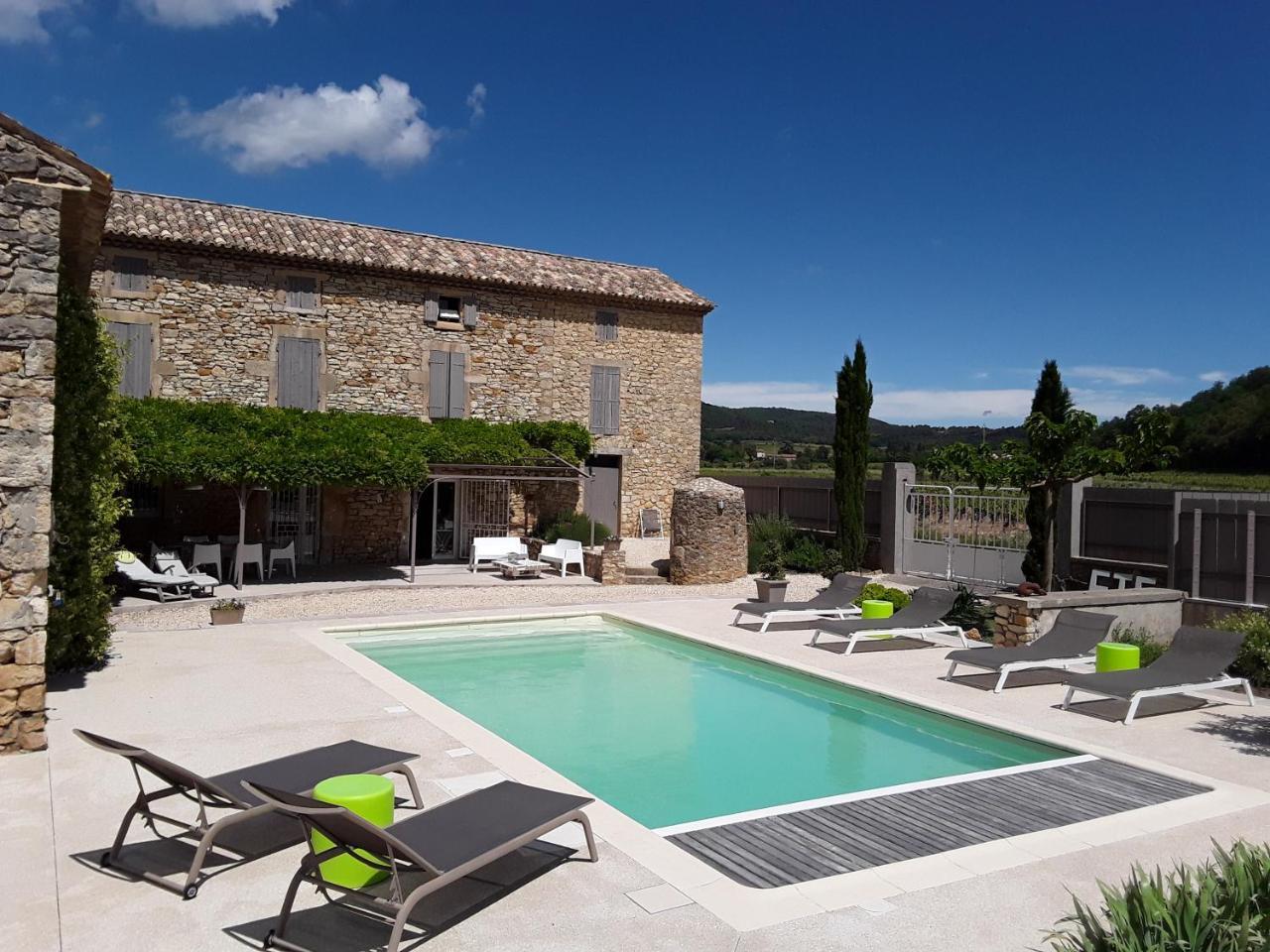 Le Gite De Montagnac La Roque-sur-Ceze Exterior photo